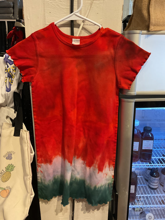 Catmaid tie dye dress size 10 girls