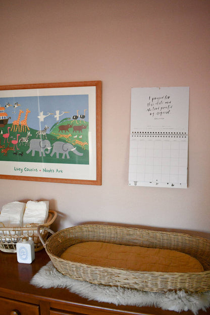 Be A Heart - Christian Baby Milestone Calendar