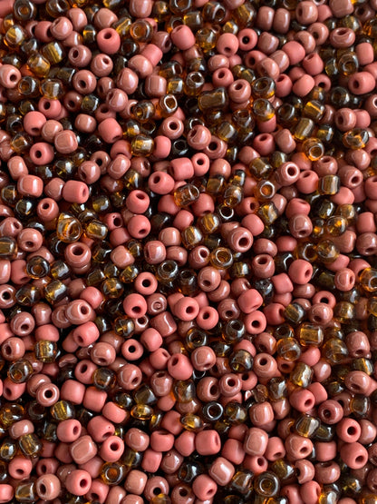 MaddieMayShop - 6/0 Seed Beads Mix,  Glass Beads/450 Grams