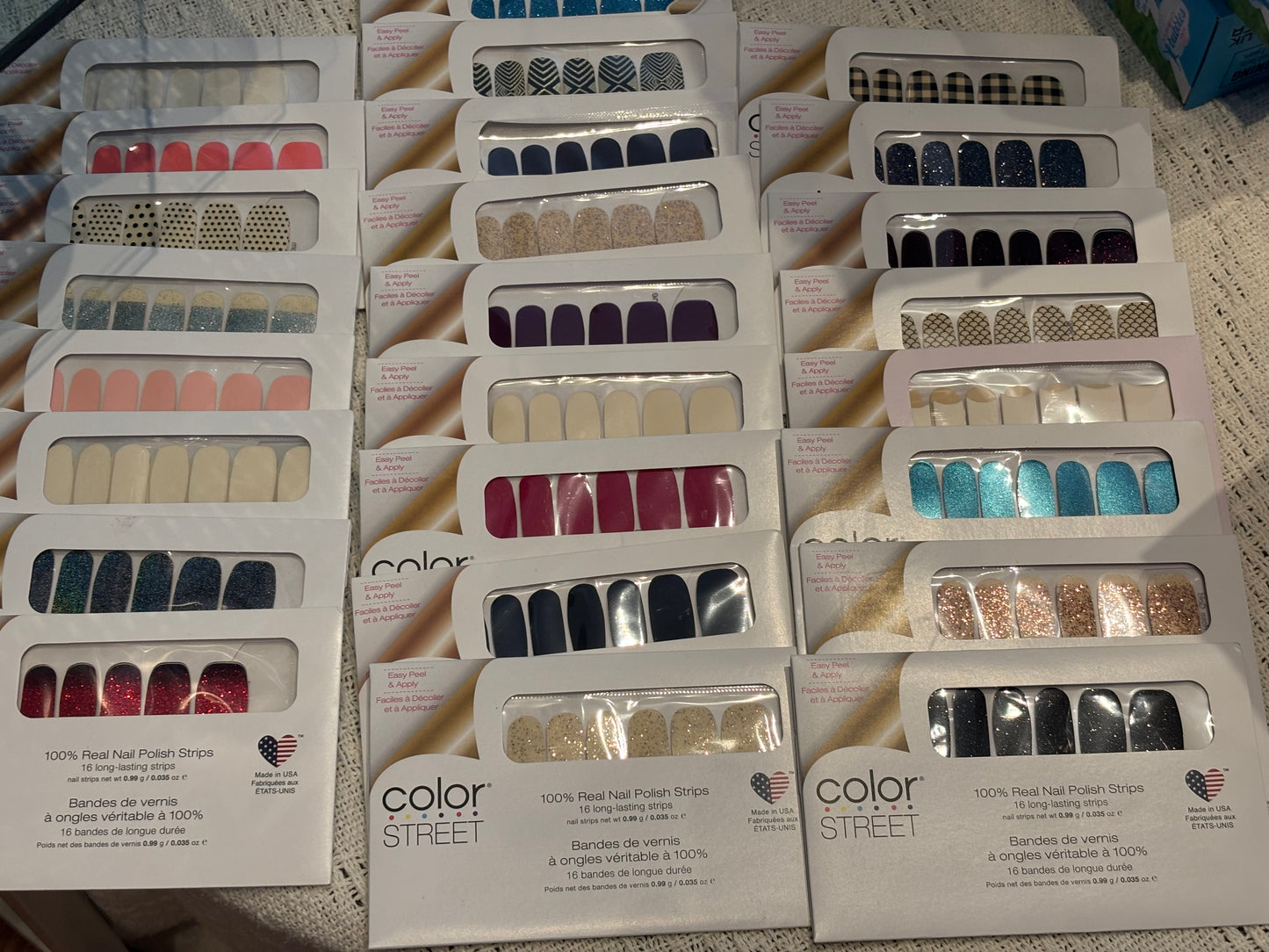 Color Street Easy Peel Nail Polish Strips