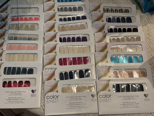 Color Street Easy Peel Nail Polish Strips