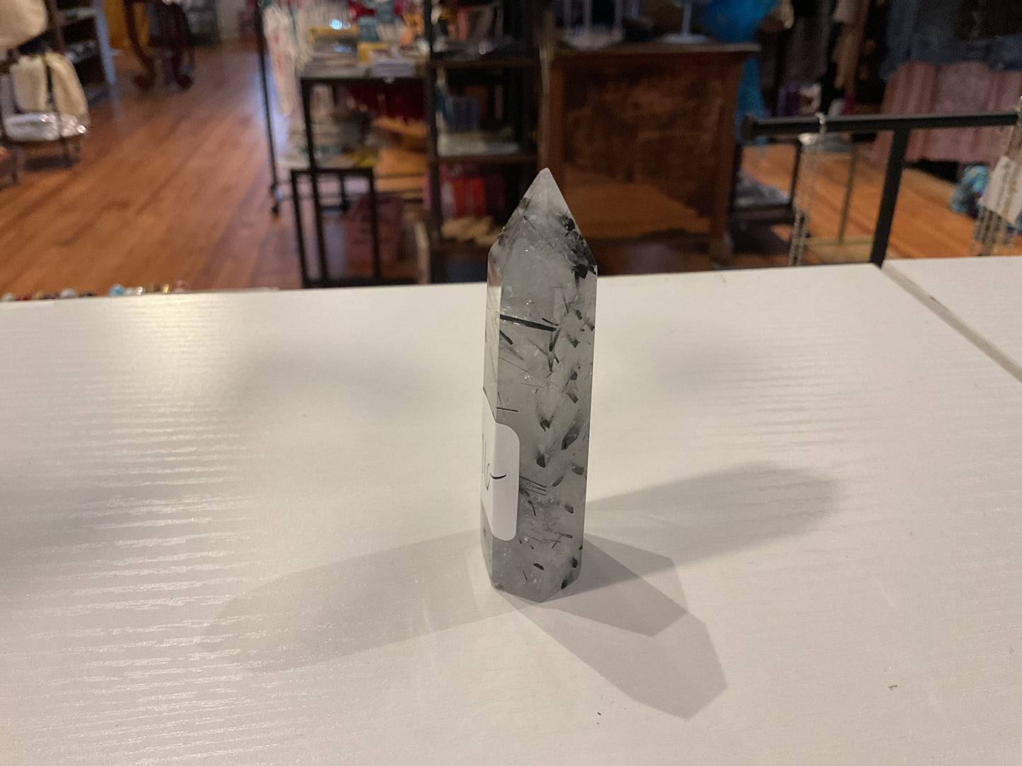 Tourmalinated quartz tower