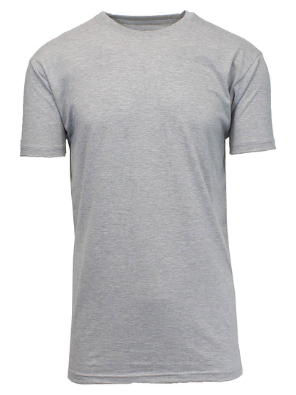 Galaxy By Harvic - Men's Short Sleeve Crew Neck Cotton Blend Classic Tee