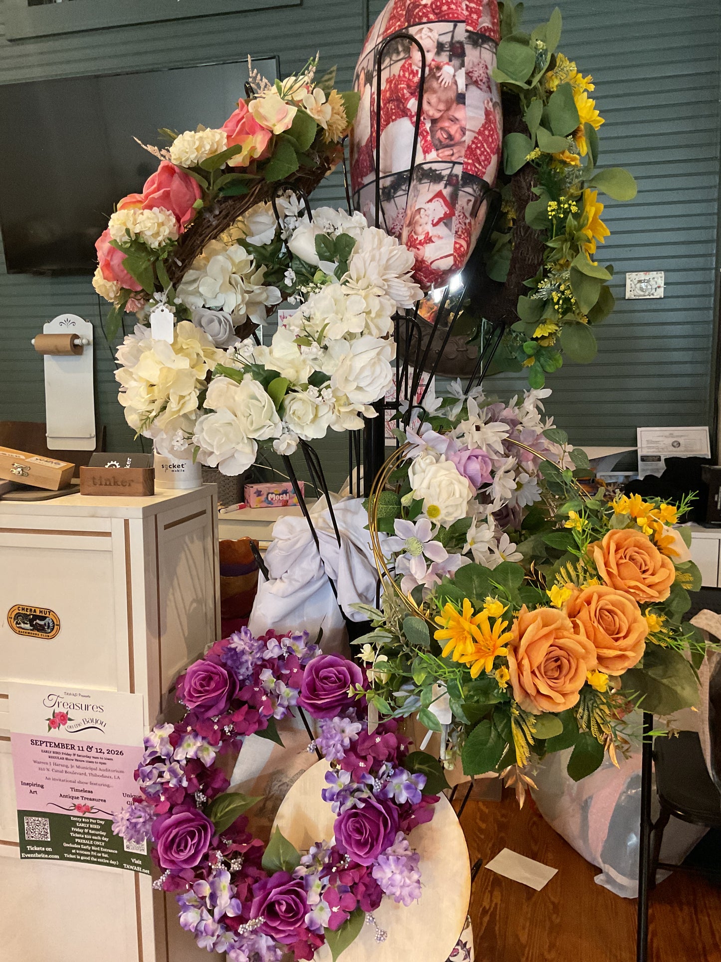 Floral Wreath $20