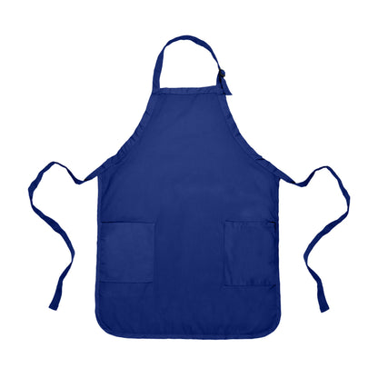 Dalix - DALIX Apron Restaurant Home Spun Poly Cotton 2 Pockets