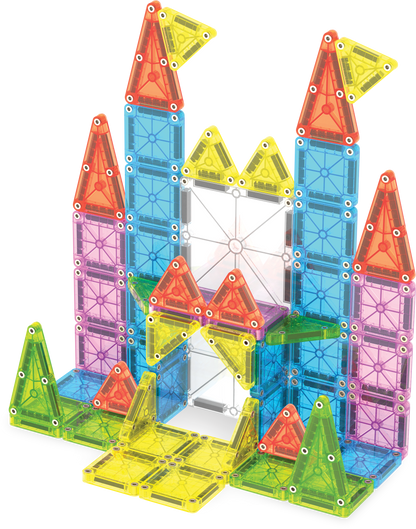 Magna-Tiles - Magna-Tiles Travel Set Deluxe 55-Piece Set