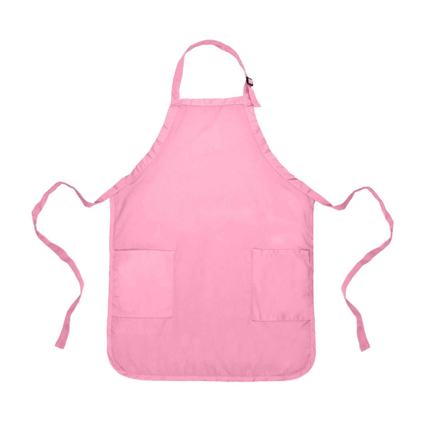 Dalix - DALIX Apron Restaurant Home Spun Poly Cotton 2 Pockets