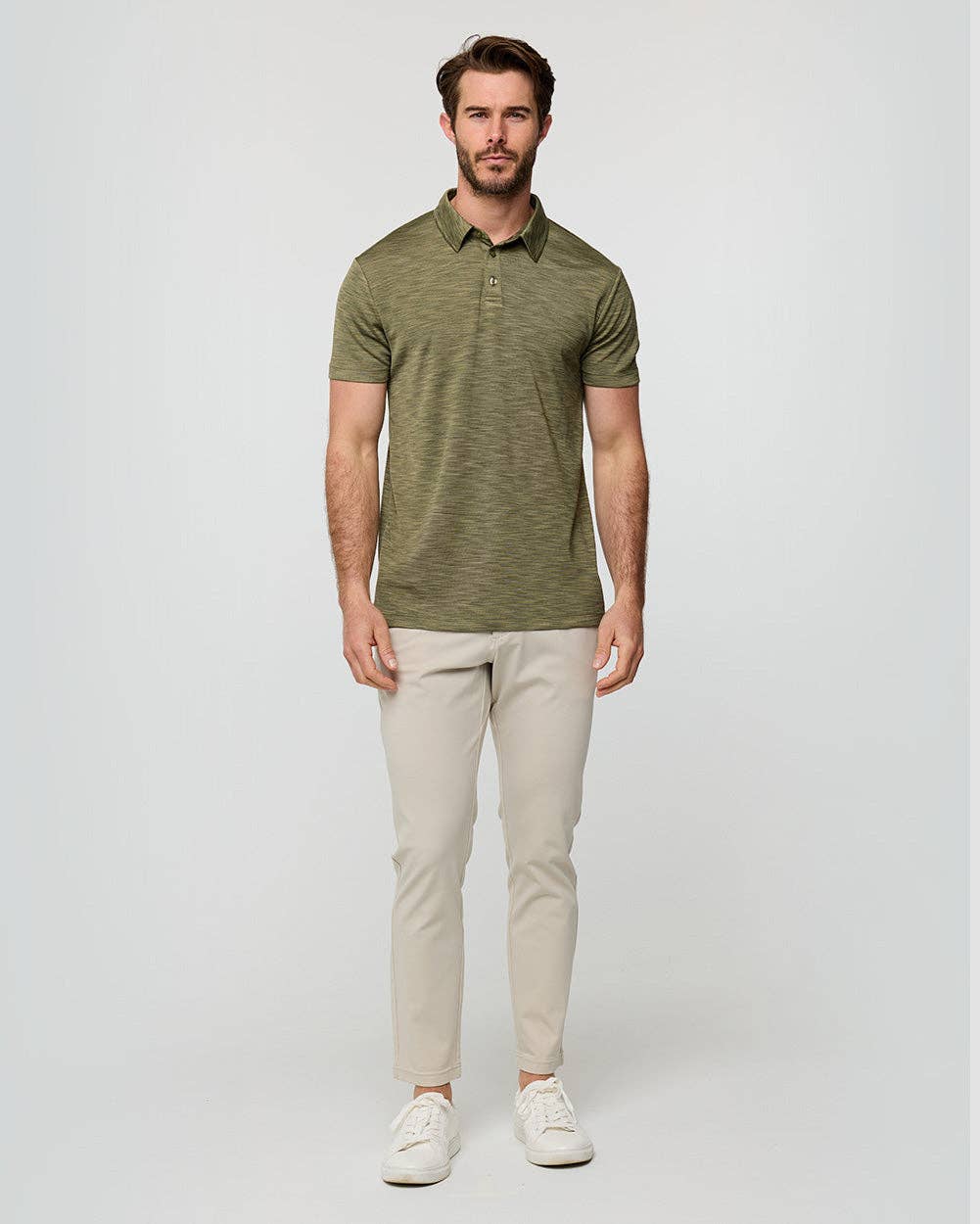 INTO THE AM - Men's Active Golf Polo