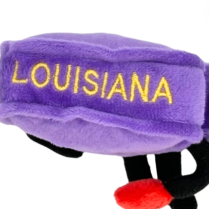 Stuffed States USA - Louisiana Plush Bag Charms/ Keychains -Mini Stuffs