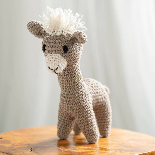 Hoooked Yarns - DIY Crochet Kit Llama Laurie Eco Barbante