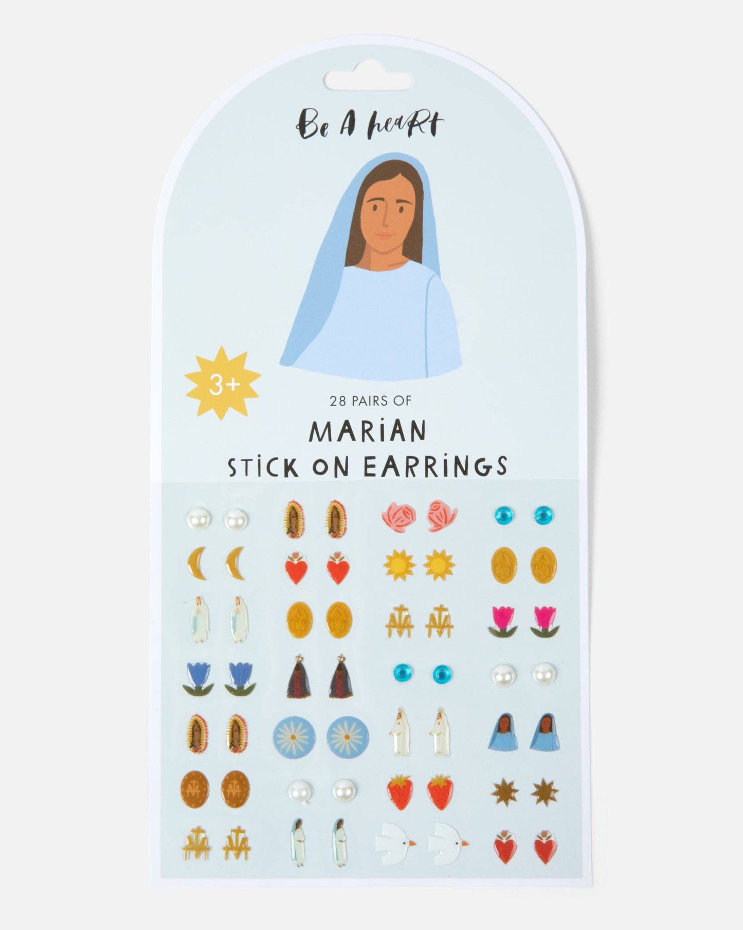 Be A Heart - Marian Stick On Earrings