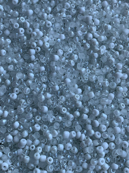 MaddieMayShop - 6/0 Seed Beads Mix,  Glass Beads/450 Grams