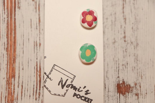 Delicate Small Flower Earrings