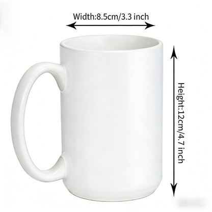 ARTONUSA - 15 OZ Sublimation Coated Blank Mug with Brown Mail Order Box