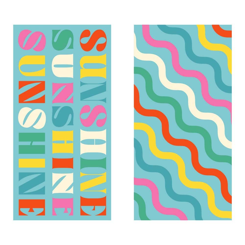 Katydid - Sunshine Quick Dry Beach Towel