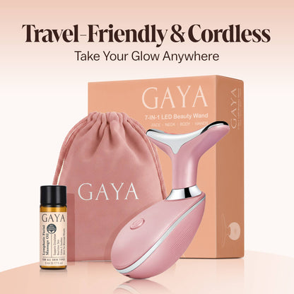GAYA - Red Light Therapy 7-in-1 Beauty Wand – Lift, Glow & Smooth
