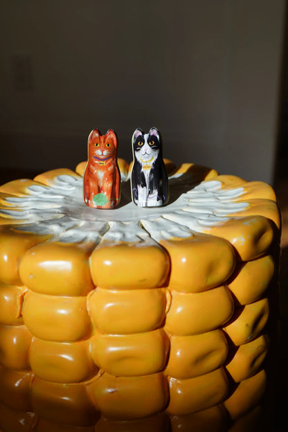DEGEN - Orange Cat Tin - Stitch Markers