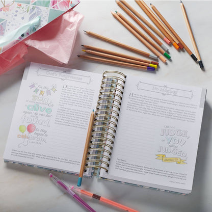 Christian Art Gifts - Coloring Devotional Illustrated Words of Jesus for Women
