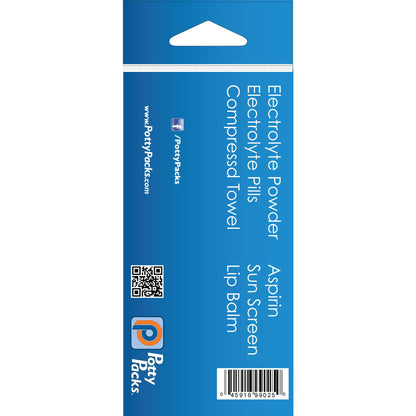 Potty Packs - Hydration Pack: Electrolyte, face wipes, and lip balm to go.