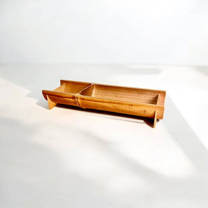 Bamboo Switch - Handcrafted Bamboo Natural Tray | Display Bestseller