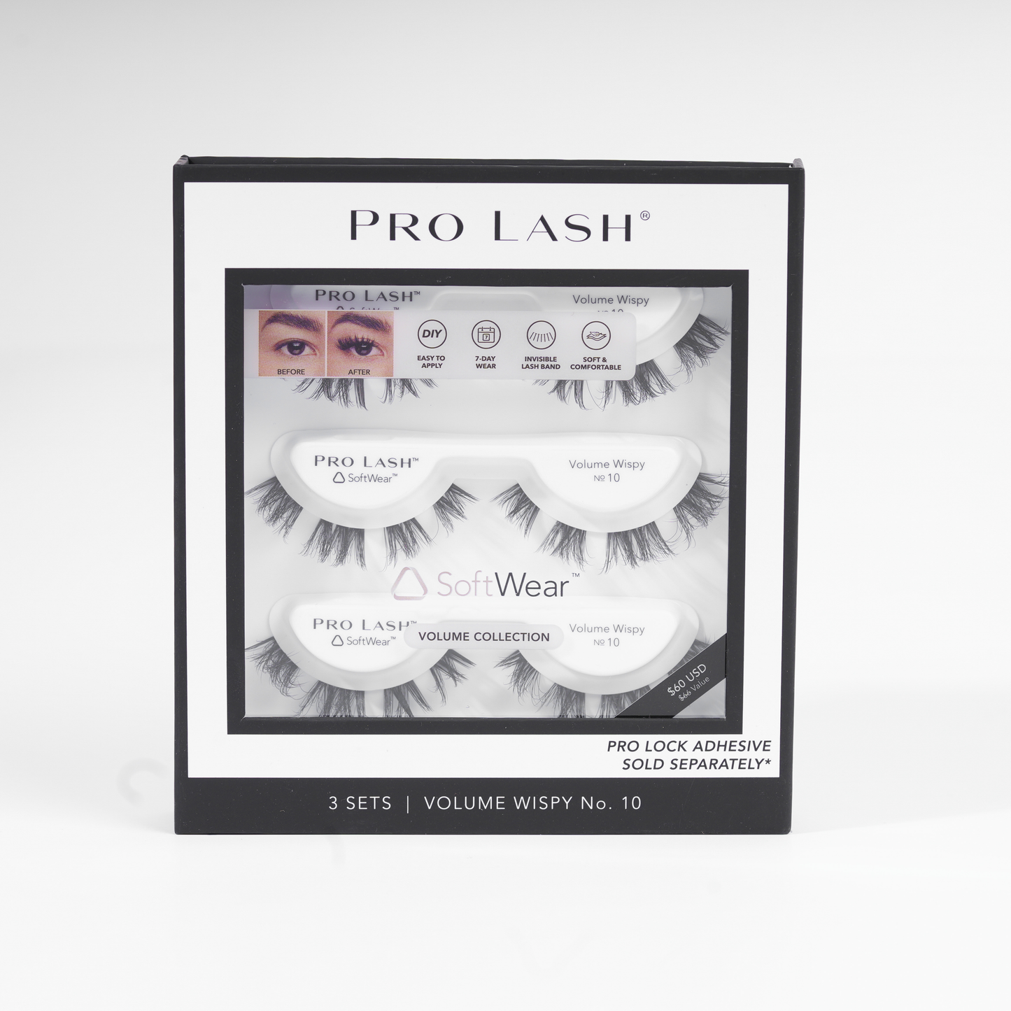 Pro Lash - Volume Wispy No. 10