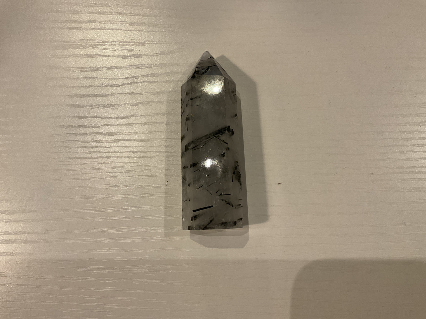 Tourmalinated quartz tower