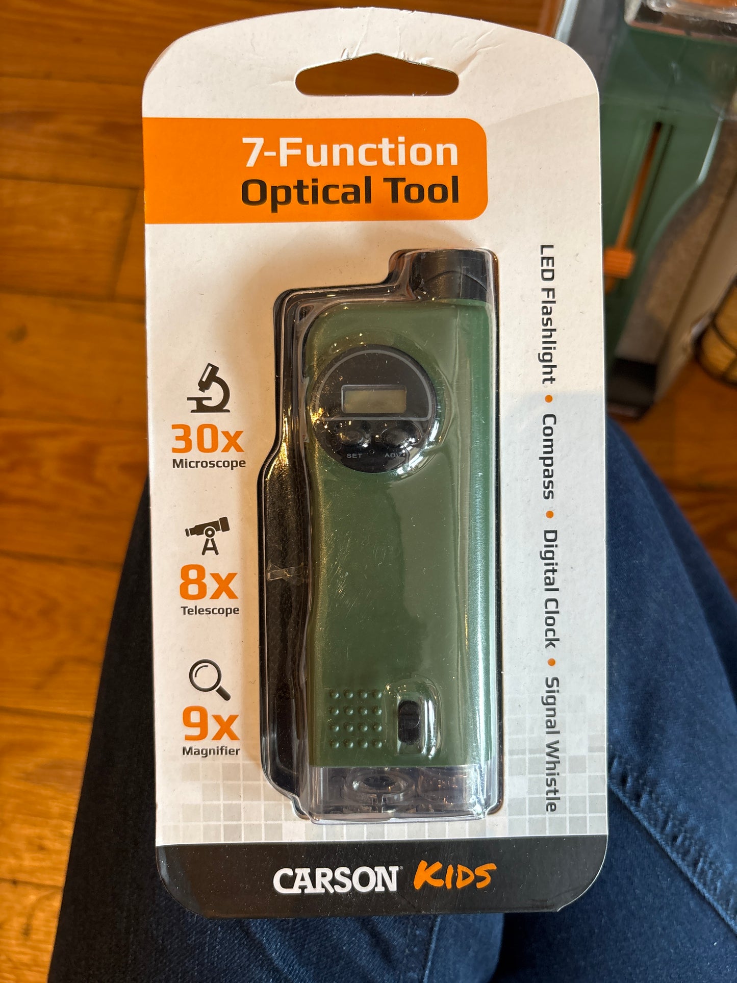 Carson kids X scope 7 function multi use optical tool