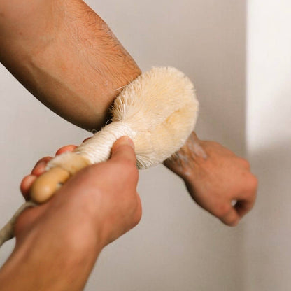 Bamboo Switch - Sisal Exfoliating Dry Brush | Faire Market Bestseller