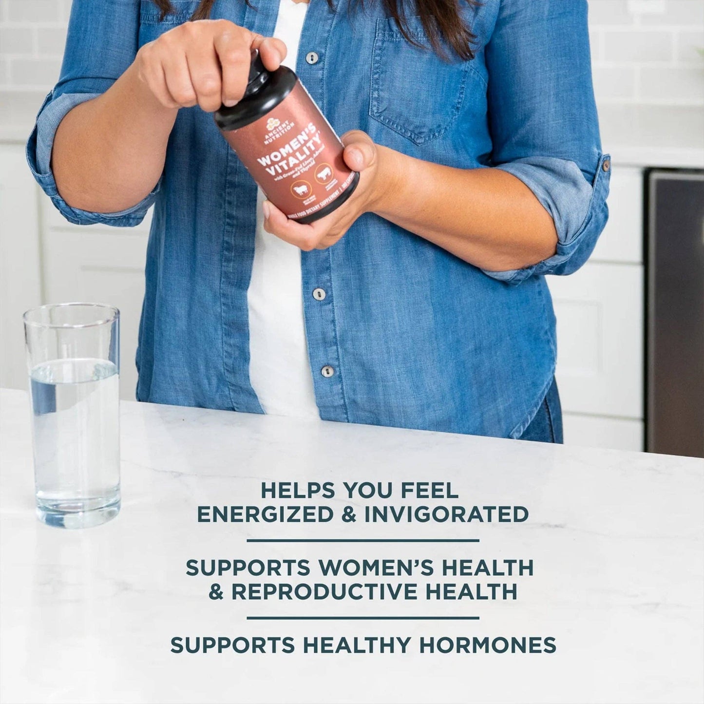 Ancient Nutrition - Women's Vitality | Capsules (30 Servings)