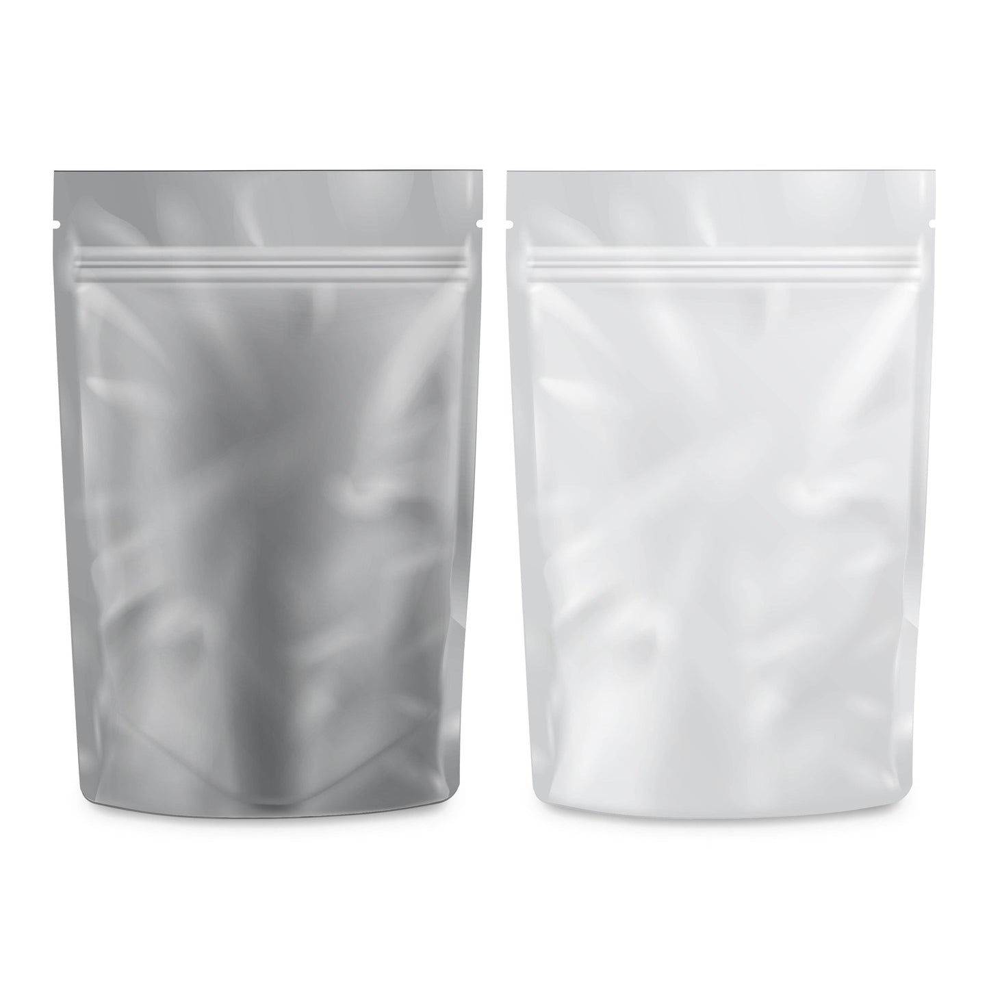 Cannatron - 1/2 Ounce Mylar Bags - Loud Lock - 100ct White/Clear