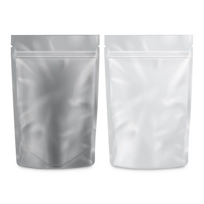 Cannatron - 1/2 Ounce Mylar Bags - Loud Lock - 100ct White/Clear