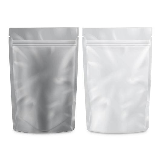 Cannatron - 1/2 Ounce Mylar Bags - Loud Lock - 100ct White/Clear