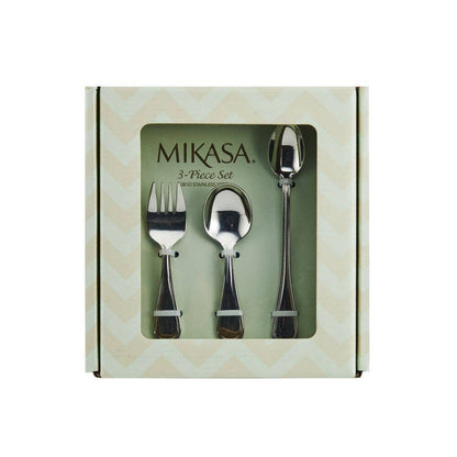 Lifetime Brands Silverwarehouse - Mikasa Beaded 3Pc Baby Set 18.10