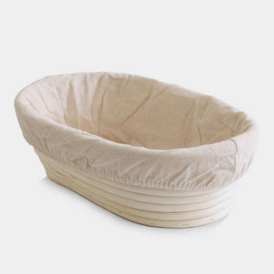 Breadtopia - Oval Rattan Bread Proofing Basket and Liner