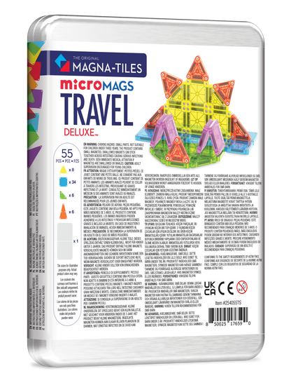 Magna-Tiles - Magna-Tiles Travel Set Deluxe 55-Piece Set
