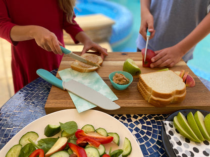 Handstand Kitchen - Chef’s Knife Set – 3pc Kid-Safe Nylon Knives