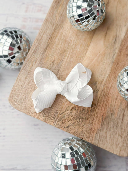 The Hair Bow Company - Original Grosgrain Hair Bow - Alligator Clip - 3"