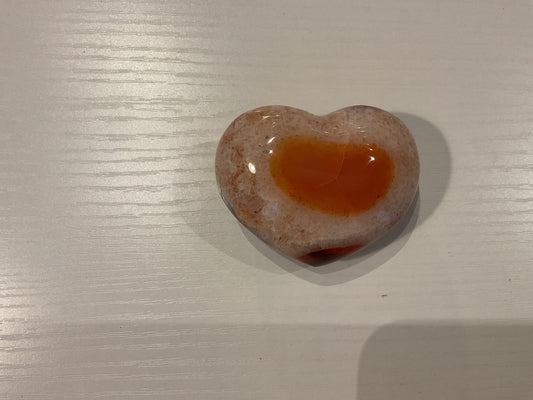 Carnelian heart