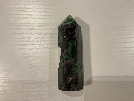 Ruby zoisite tower
