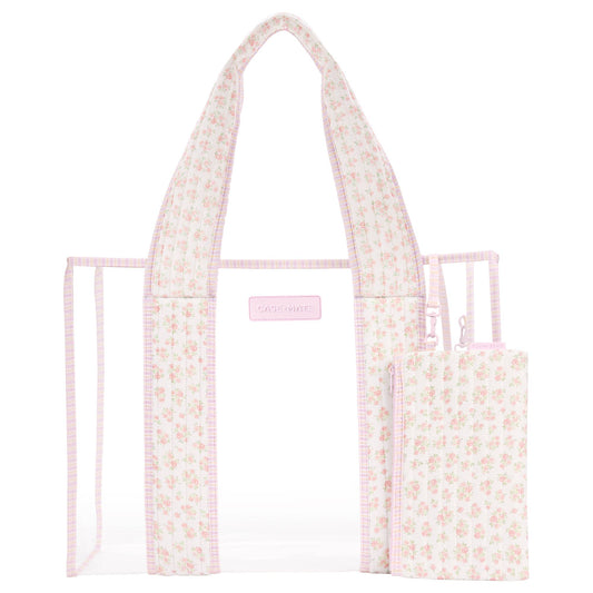 Case-Mate - Case-Mate Quilted Ditsy Floral Jelly Tote Bag
