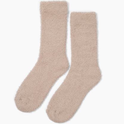Giften Market - Cozy Cloud Socks - Ivory - Warm & Soft - Women’s Gift