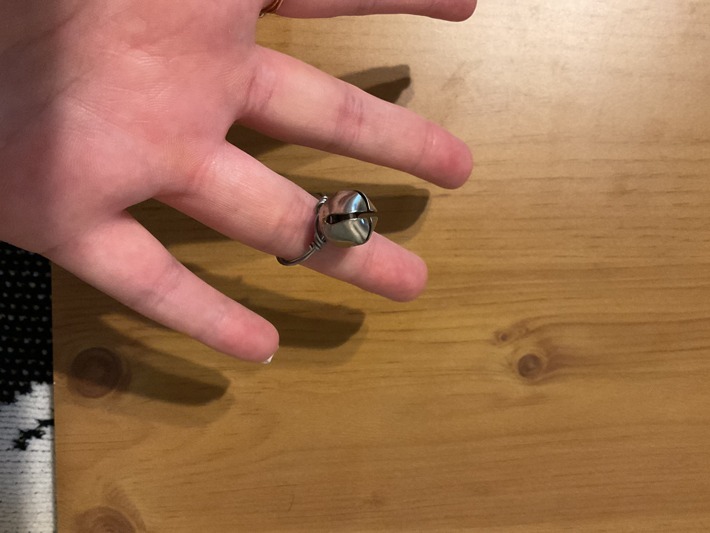 Handmade bell ring