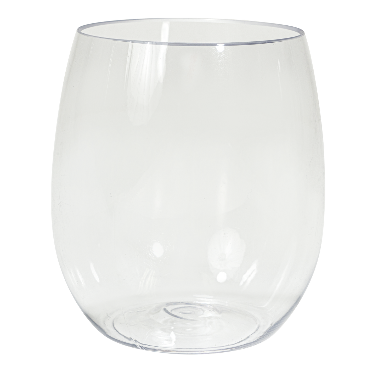 Portofino International Trading, USA - Plastic Stemless Wine Glass 12oz