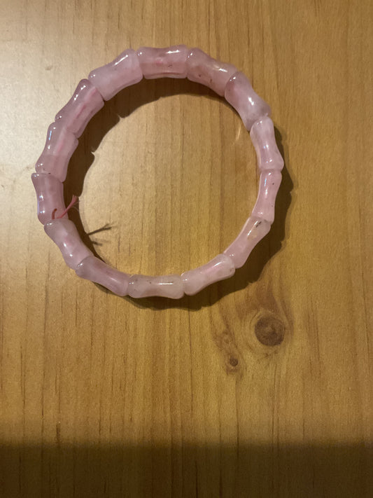 Rose quartz bracelet