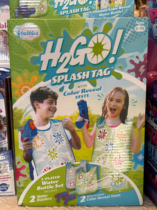 H2GO! Splash tag with color reveal vests
