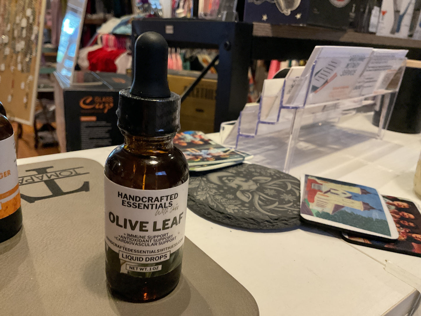 Olive leaf tincture