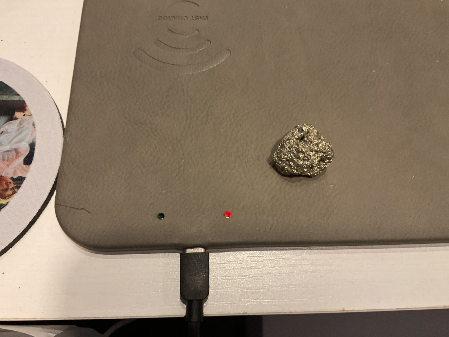 Pyrite rock
