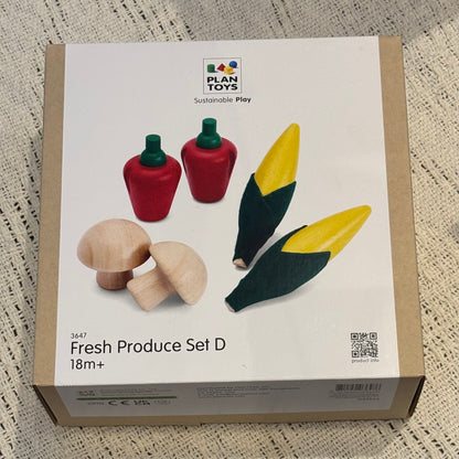 PlanToys Sustainable Play Fresh Produce Set D