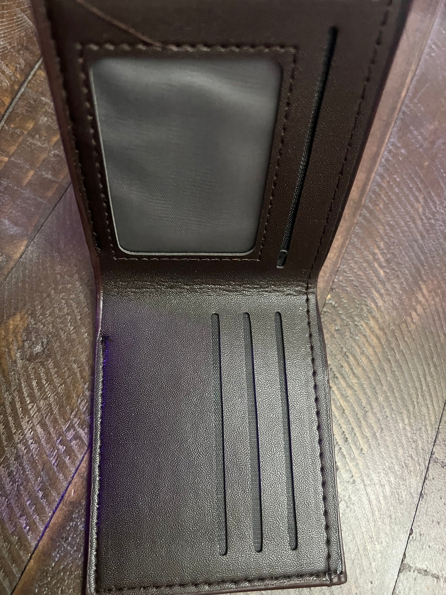 Clappin’ Beaks custom wallet (design 2)