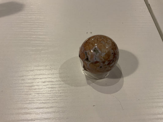 Ocean jasper sphere